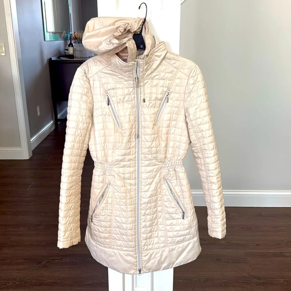 Laundry by Shelli Segal lightweight quilted jacket Medium - Picture 2 of 11